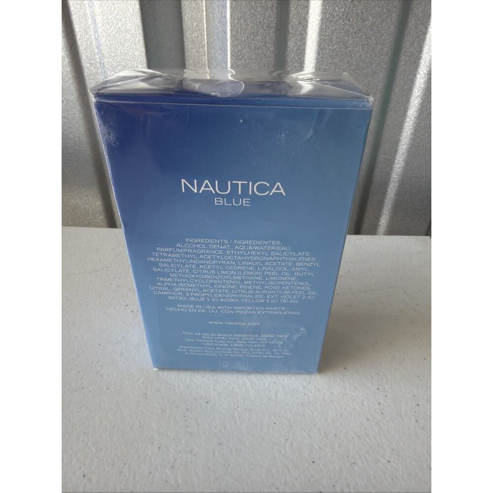 Nautica Blue EDT 3.3oz Men's Fresh Ocean Cologne Spray - Picture 2 of 3